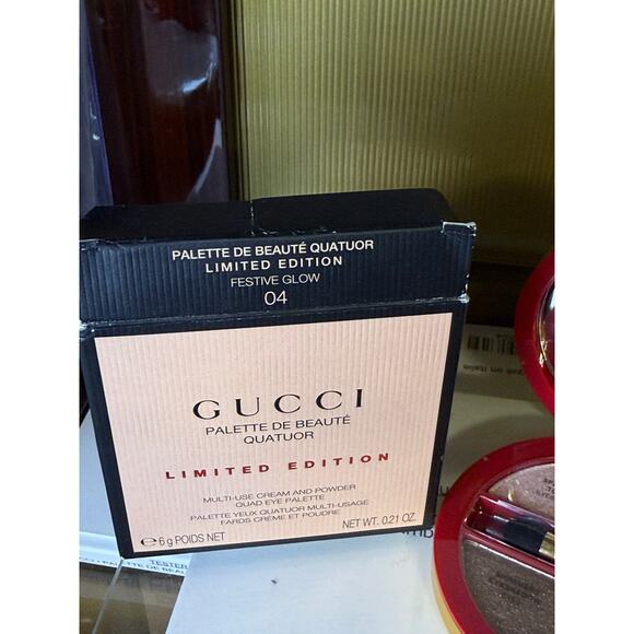 Gucci Palette de Beauté Quatuor Eyeshadow Palette -  04 FESTIVE GLOW -NEW in BOX - Picture 1 of 8